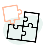 Tailored therapy icon symbolising personalised speech therapy for children